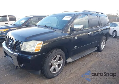 2007 Nissan Armada Se z USA, uszkodzony, nr VIN 5N1BA08C27N718551